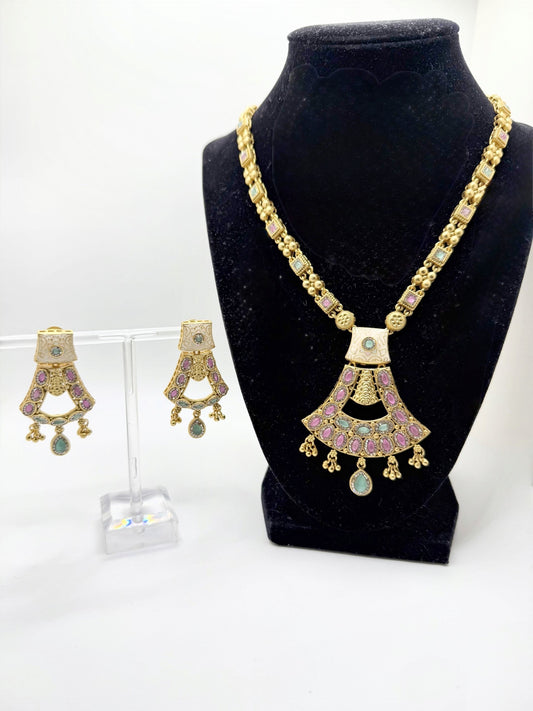 Modish Jaya Necklace Set (Long)