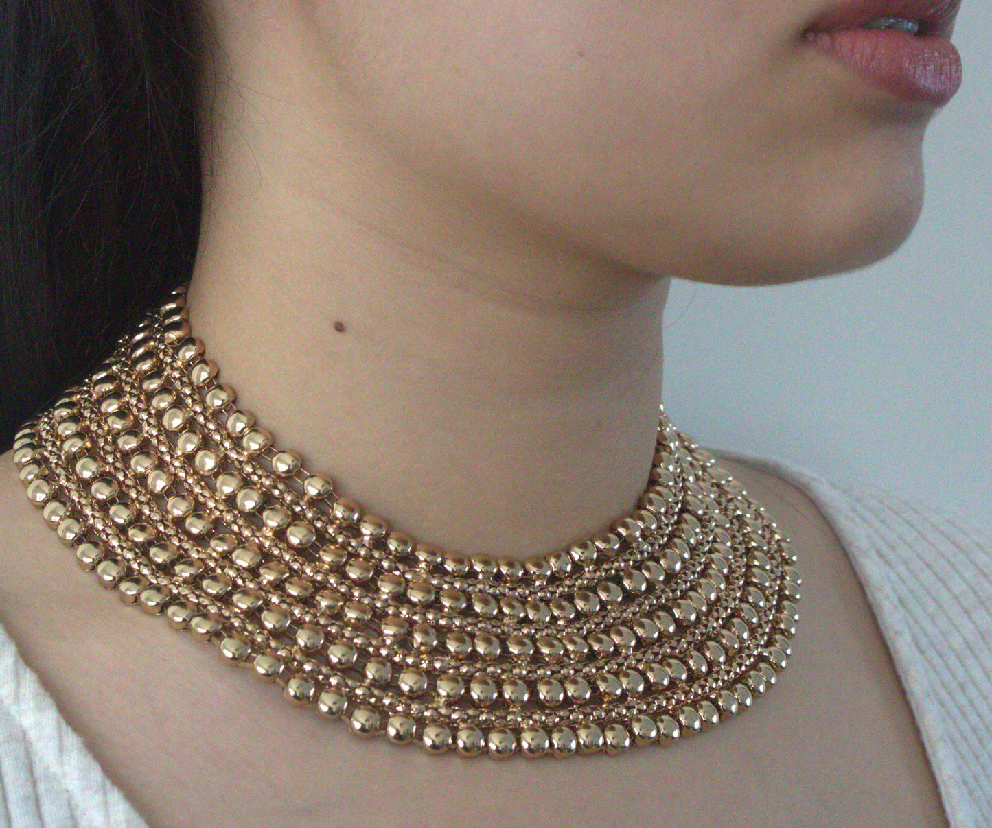 Modish Anat Statement Necklace
