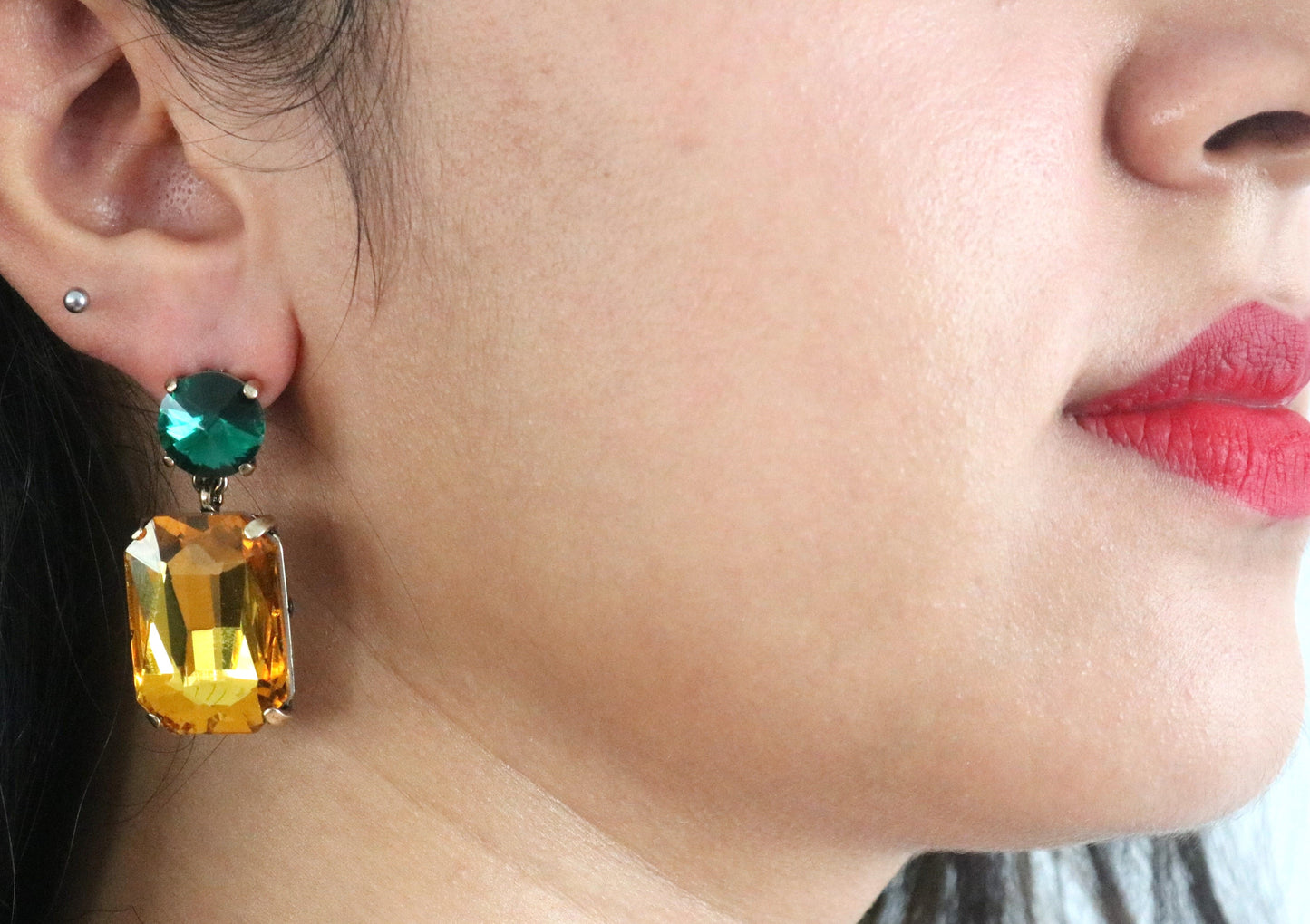 Modish Opa Statement Earrings