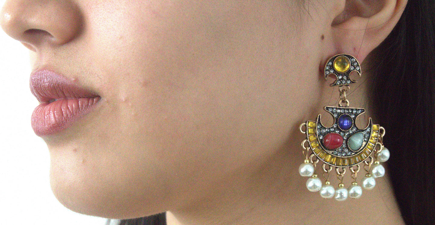Modish Eshe Statement Earrings