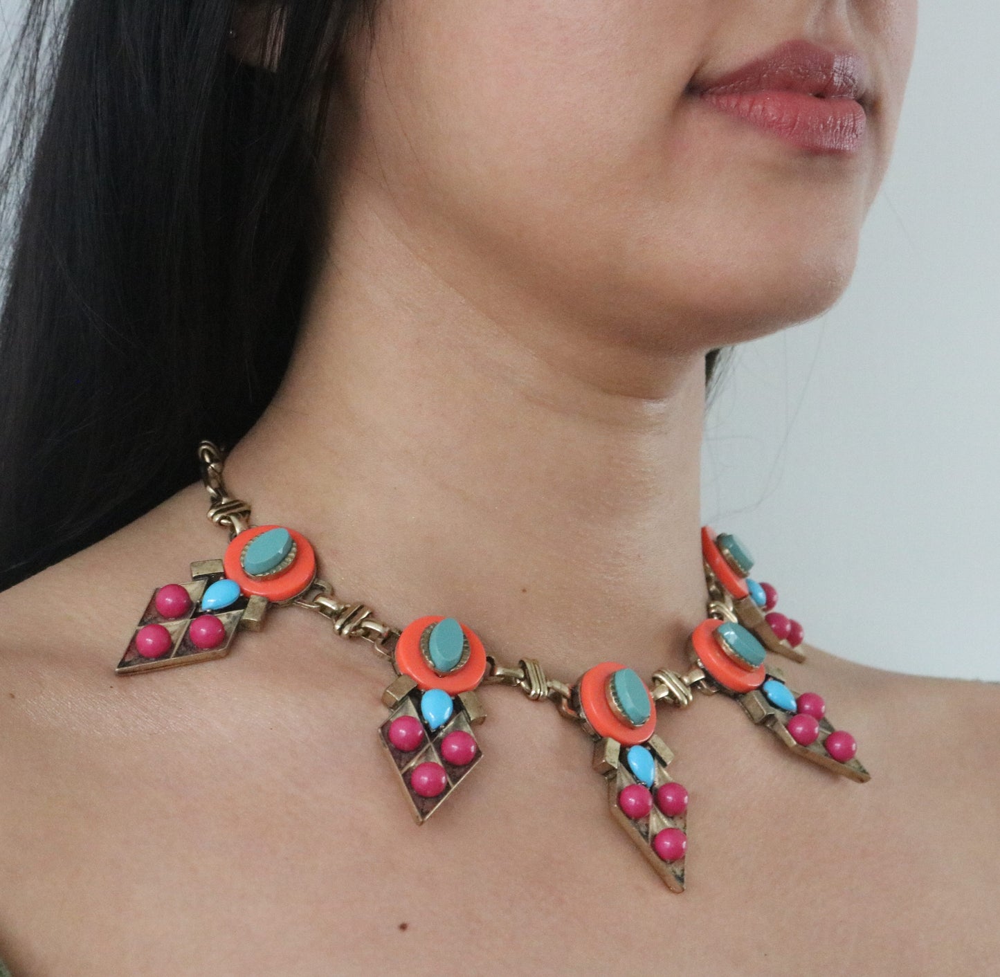 Modish Trible Statement Necklace