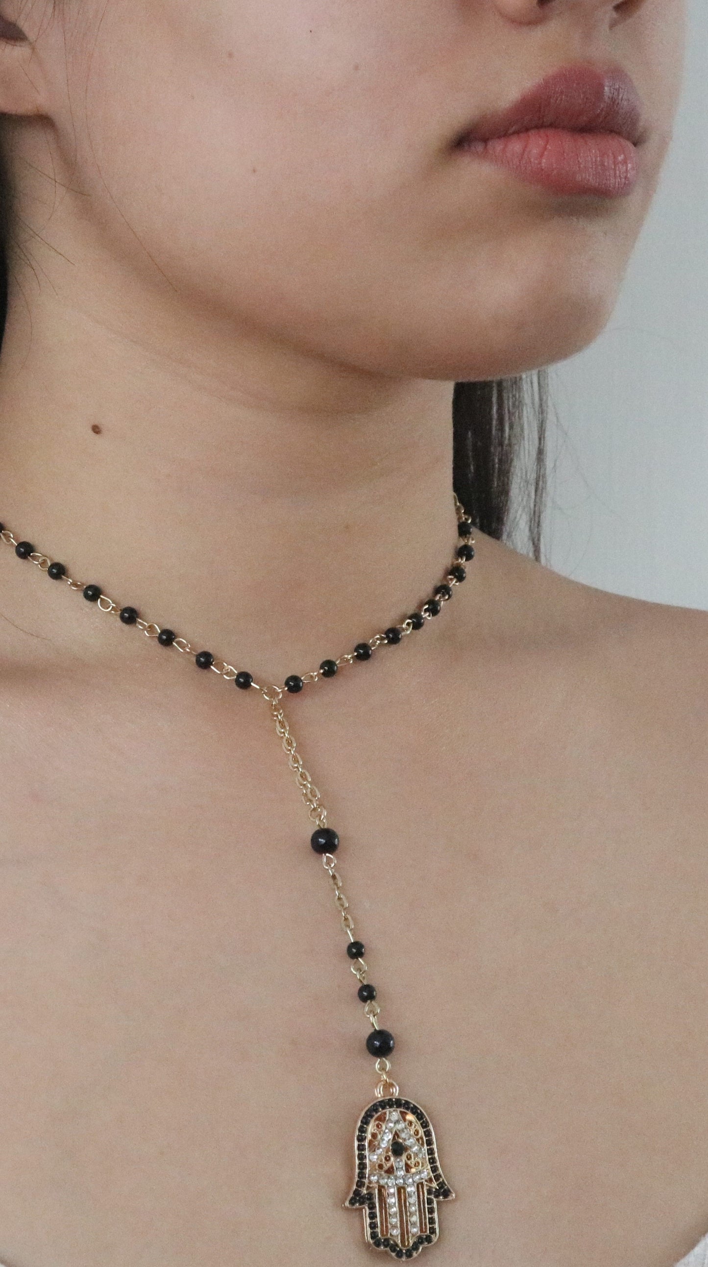 Modish Evil Eye long beaded Necklace (Unisex)
