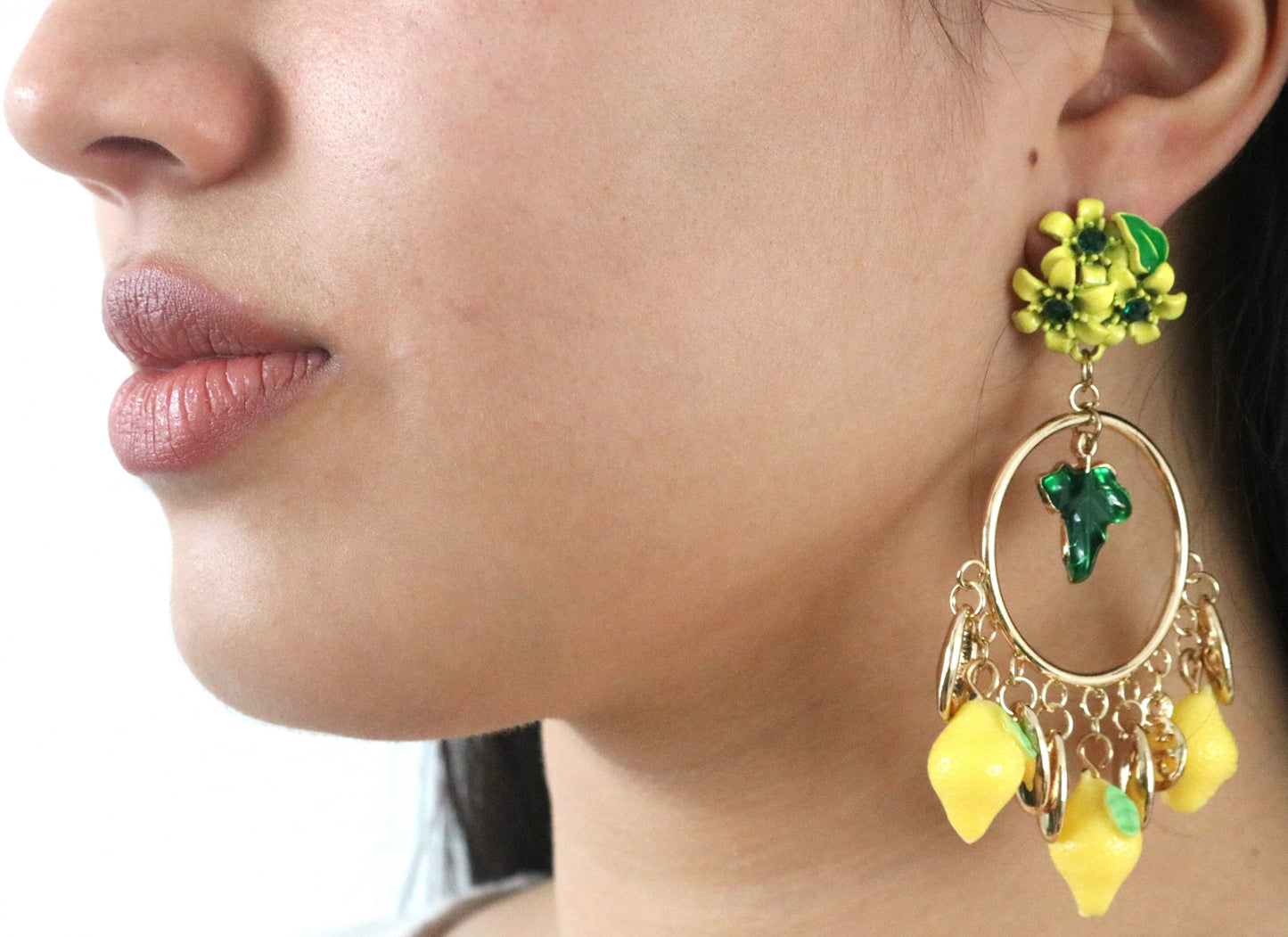 Modish Lemon Earrings