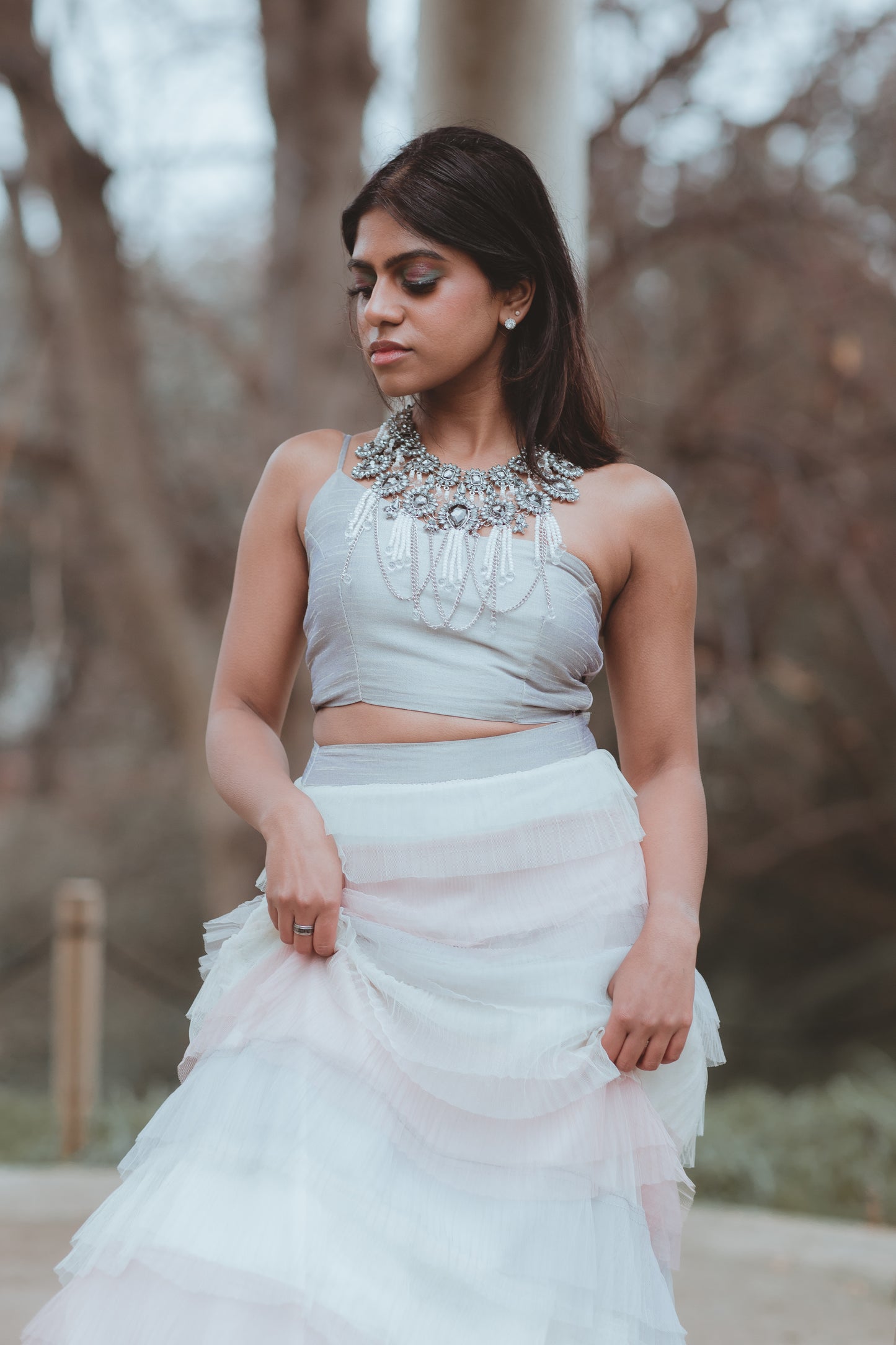 Modish Medea Statement Necklace