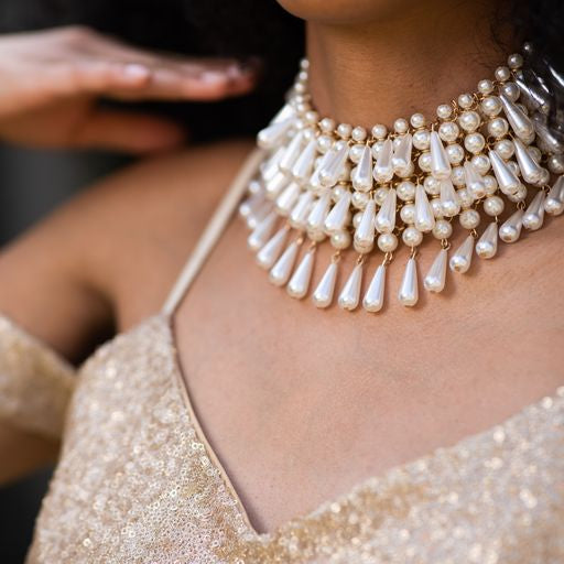 Modish Mabe Statement Necklace