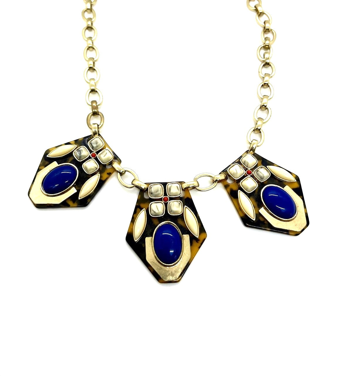 Modish Lynx Statement Necklace