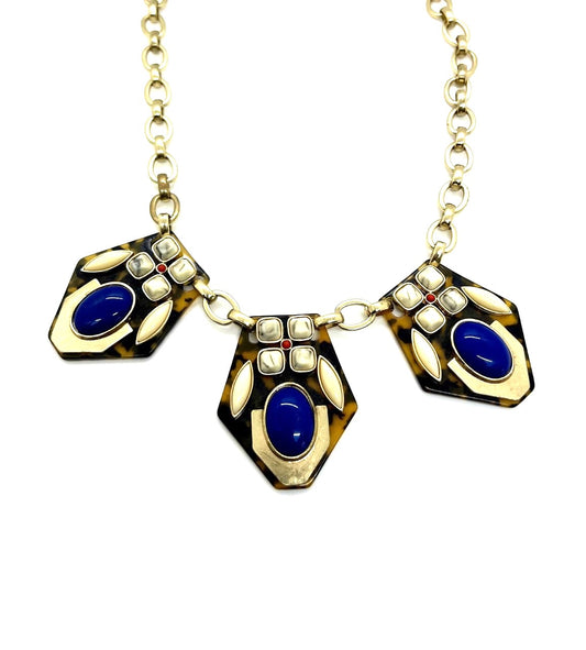 Modish Lynx Statement Necklace