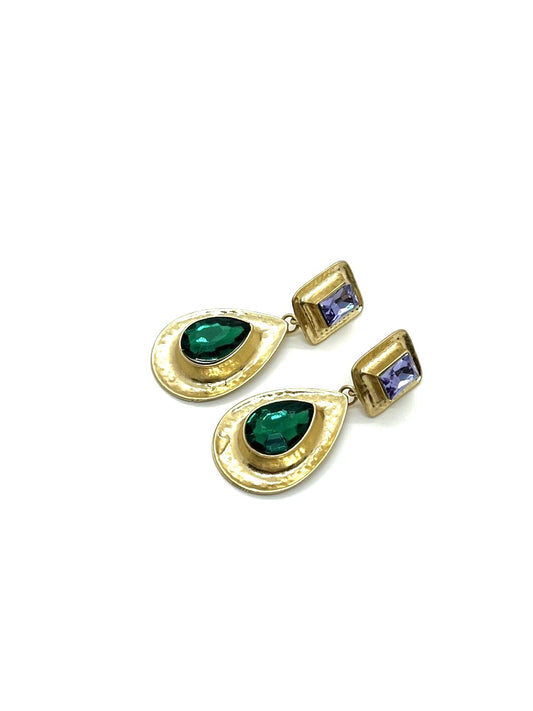 Modish Meta Statement Earrings