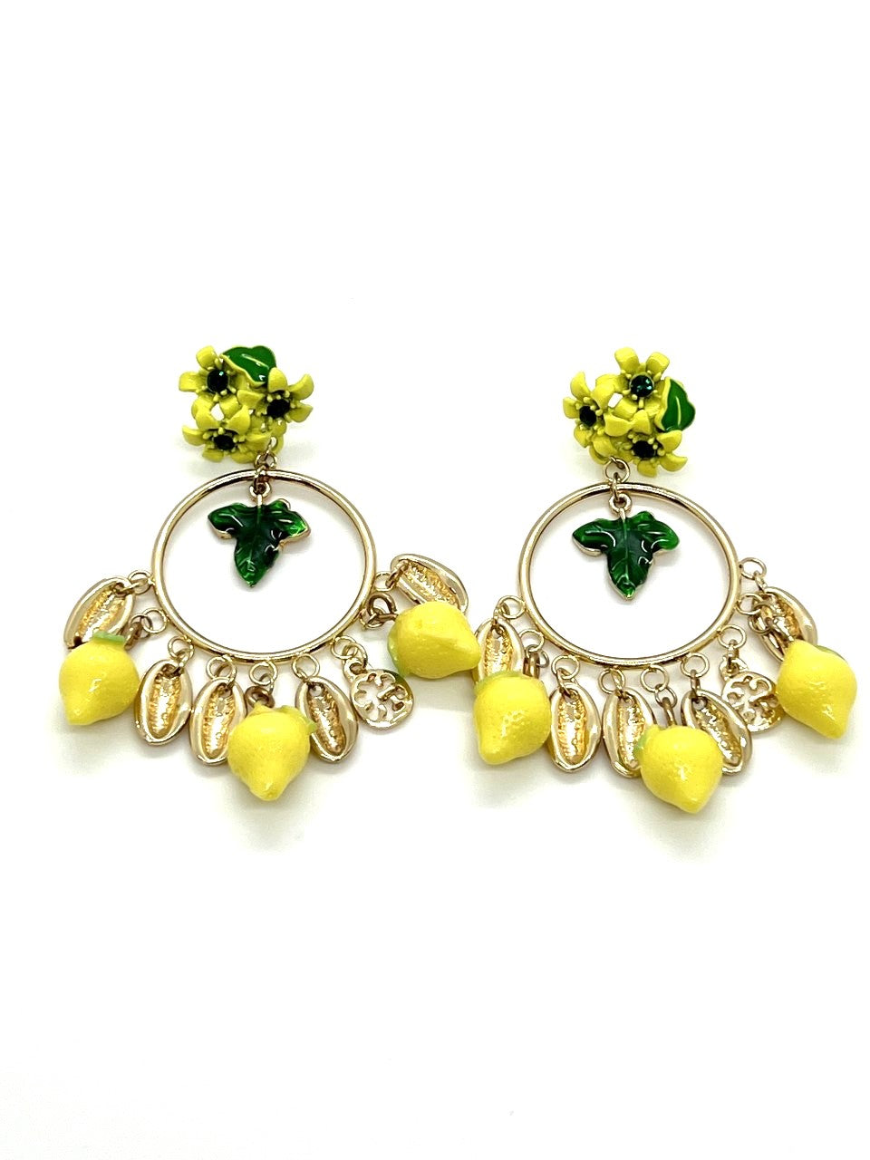 Modish Lemon Earrings